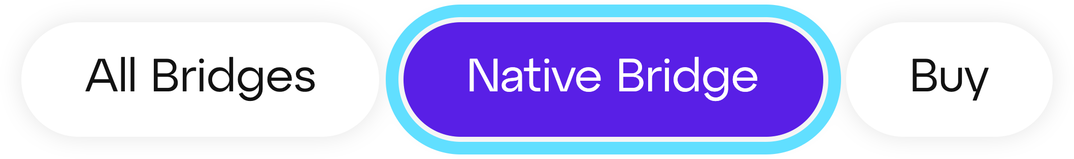 Linea native bridge tab button